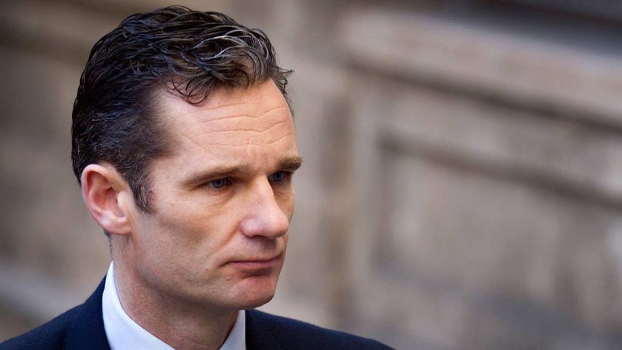 Iñaki Urdangarin, a su llegada a los Juzgados de Palma.