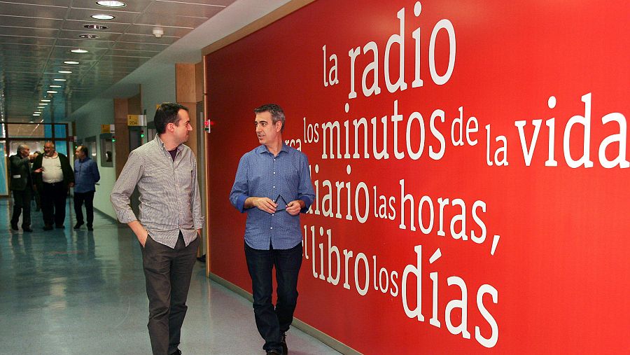 Daniel Galindo, director de La Sala, junto a Arturo Martín