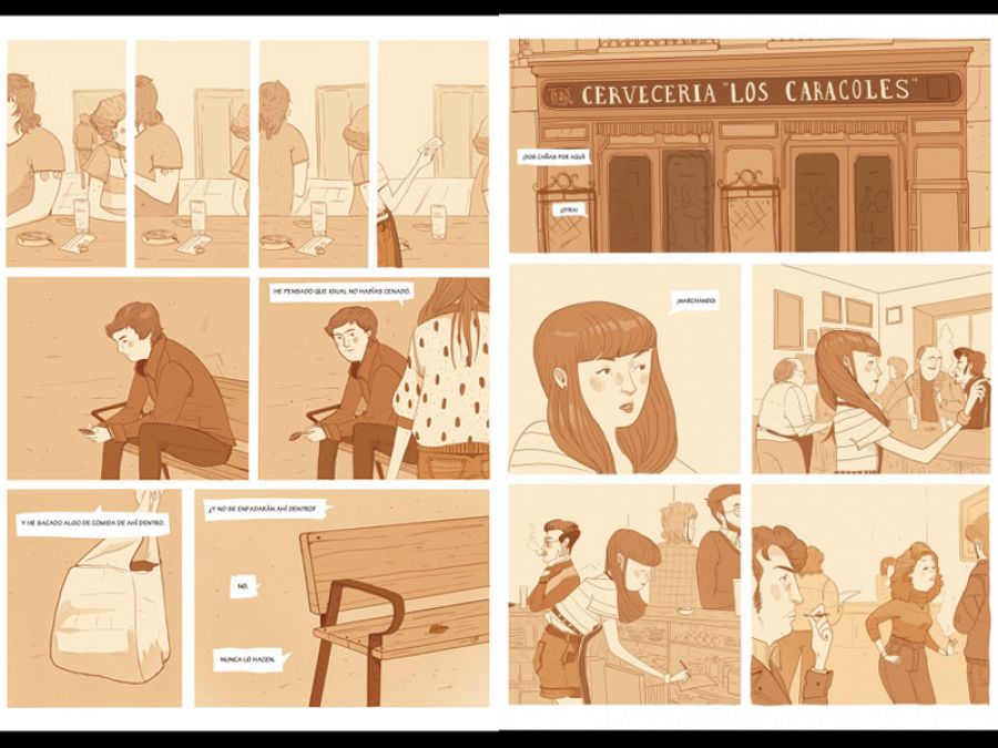 Páginas de 'Naúfragos'