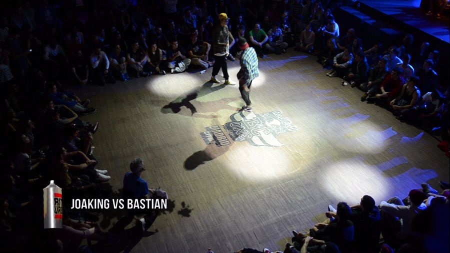 Batalla entre Joaking y Bastian. Dos de los mejores bboys del panorama nacional