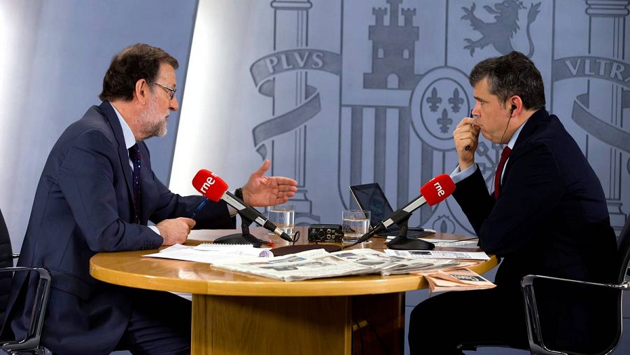 Mariano Rajoy, entrevistado en 'Las mañanas de RNE' .