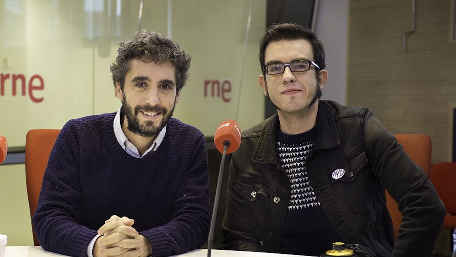 Borja Echevarría y Mario Albelo en 'Las mañanas de rne'