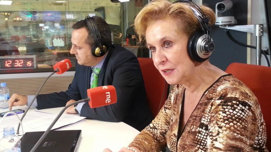 José Luis Casero y Carmen Quintanilla, en RNE