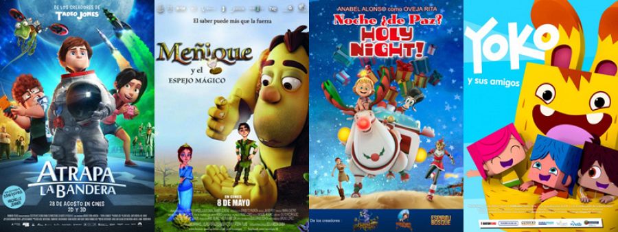 Las nominadas al Goya a la Mejor Película de Animación