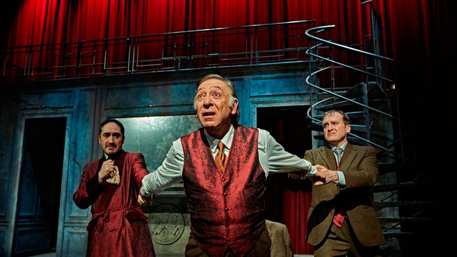 Los protagonistas de 'Páncreas', de Patxo Tellerías.