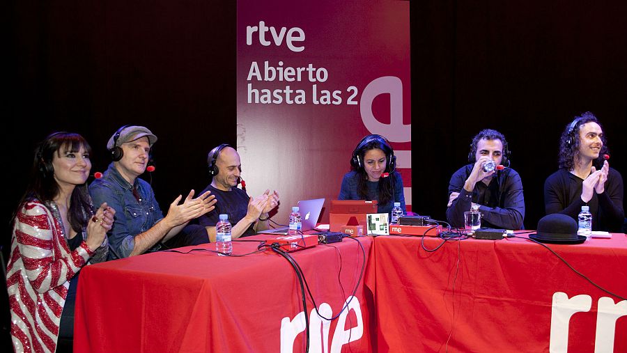 Un momento del programa desde los Teatros Luchana de Madrid