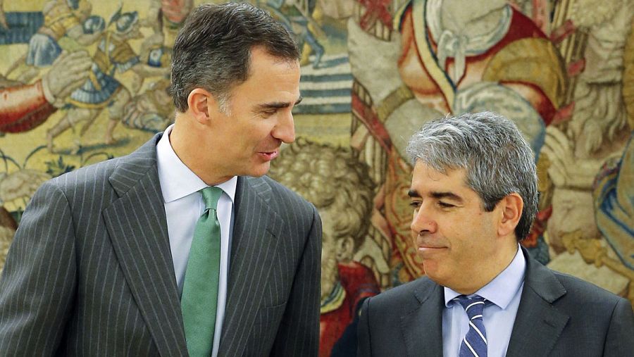 Audiencia del rey Felipe VI con el diputado de Democracia i Llibertat Francesc Homs