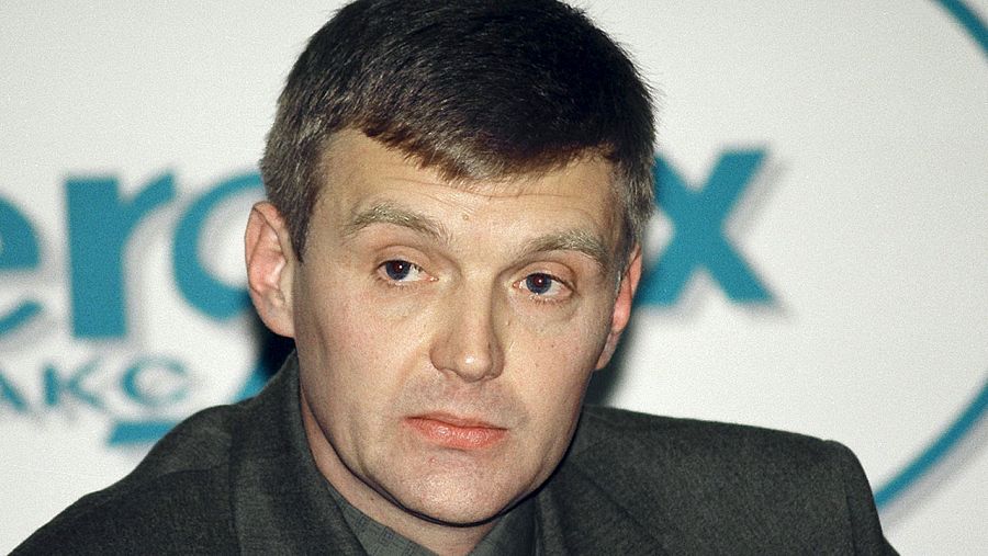 Foto de archivo del ex espía ruso Alexander Litvinenko, tomada en Moscú en 1998