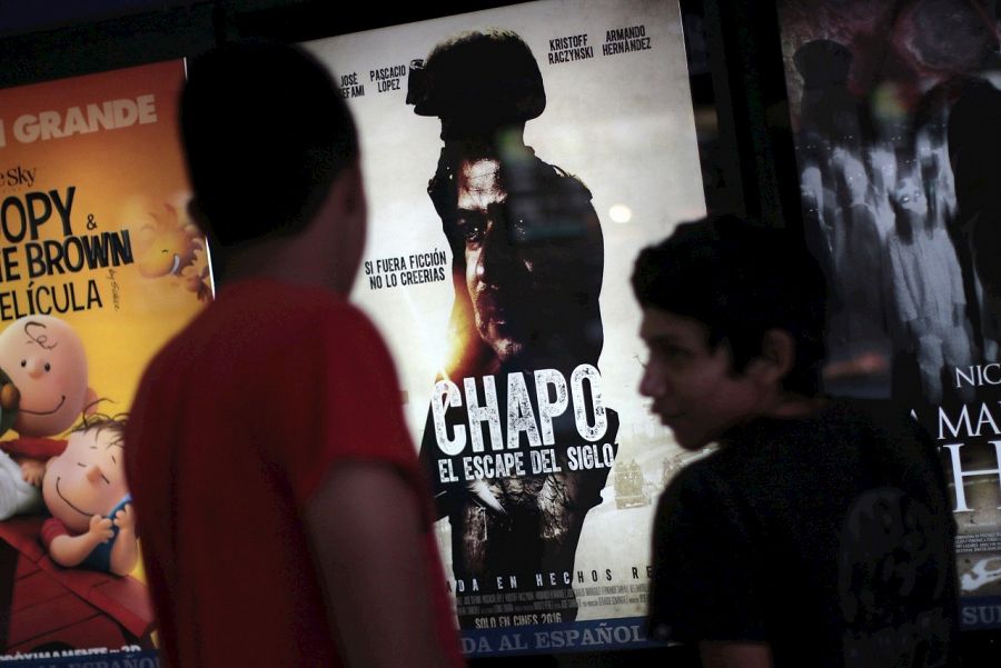 Cartel de la película de El Chapo Guzmán