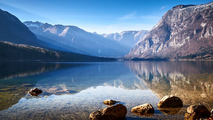 Lago Bohinj, Eslovenia