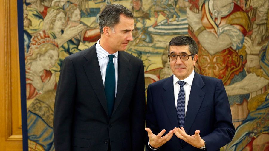 El rey recibe al presidente del Congreso antes de empezar una segunda ronda de consultas