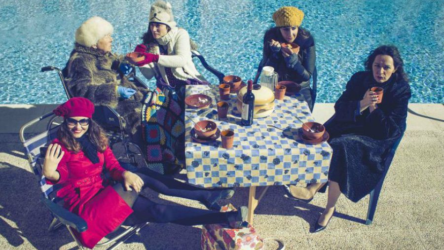 Imagen promocional de 'Verano en diciembre' de Geraldine Leloutre