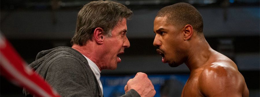 Silvester Stallone y Michael B. Jordan realizan grandes interpretaciones como Rocky y el hijo de Apollo Creed