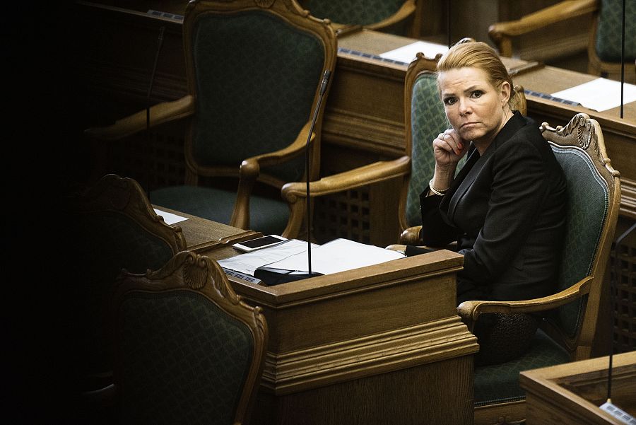 La ministra danesa de Inmigración e Integración, Inger Støjberg