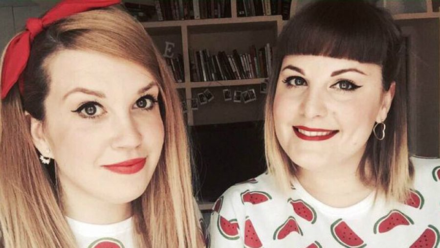 Elena Devesa y Rebeca Gómez