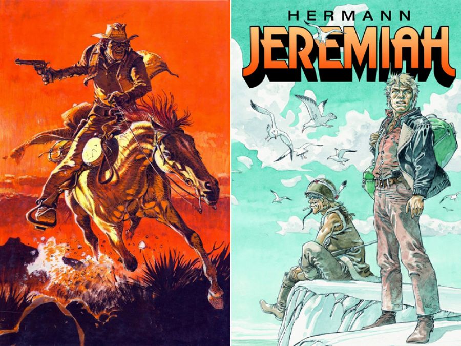 'Comanche' y 'Jeremiah', dos de las obras maestras de Hermann