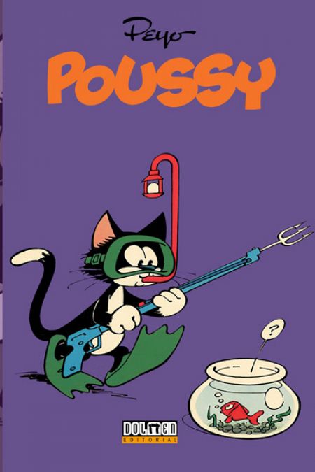 Portada del integral de 'Poussy', de Peyo