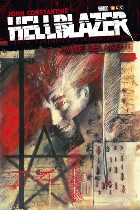 Portada del primer tomo del 'Hellblazer de Jamie Delano'