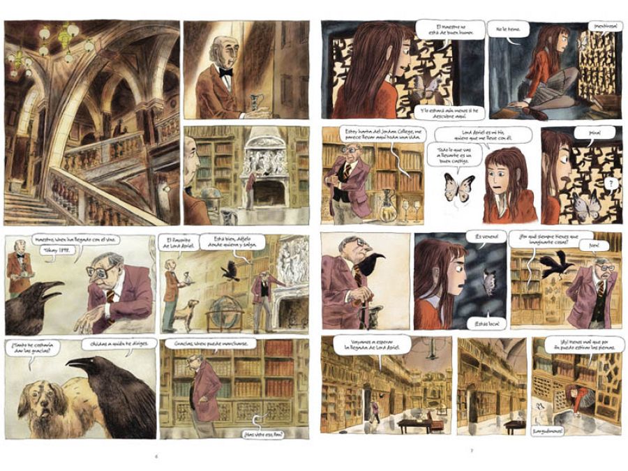 Páginas de 'Luces del Norte 1: En el cruce de los mundos'