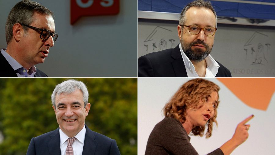 Villegas, Girauta, Garicano y Martín serán el equipo negociador de Ciudadanos.