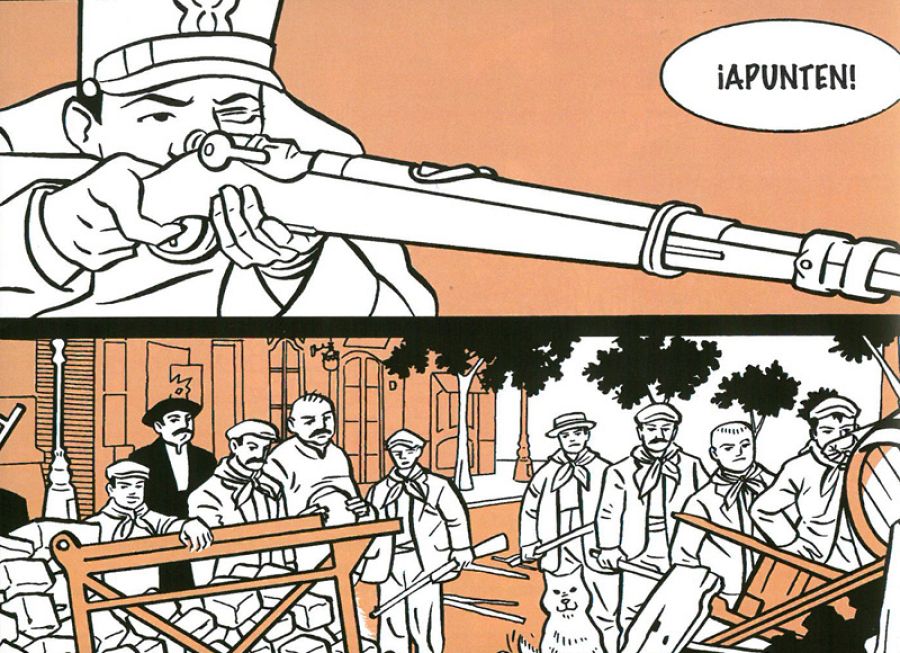 Viñetas ambientadas en La Semana Trágica