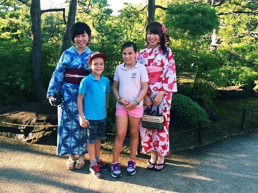 La familia en Japón