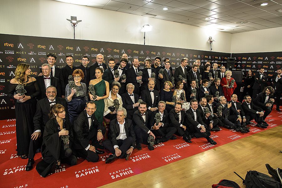 Foto de familia 30ª edicion Premios Goya