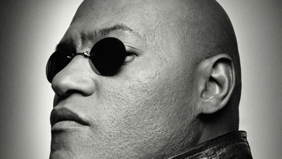 Laurence Fishburne como Morfeo en 'The Matrix'