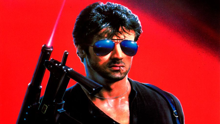 Fragmento del cartel de 'Cobra', protagonizada por Silvester Stallone