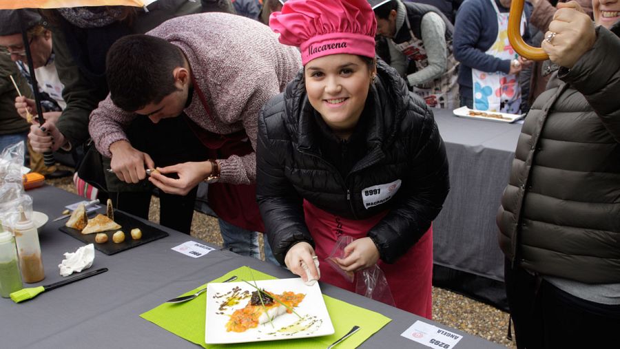 Una de las aspirantes en el casting de MasterChef 4