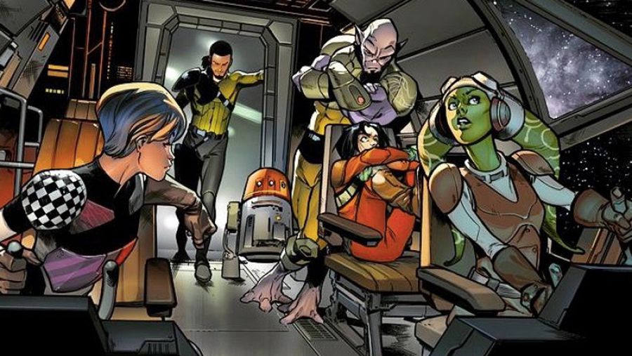 Viñeta de 'Kanan: El último Padawan'