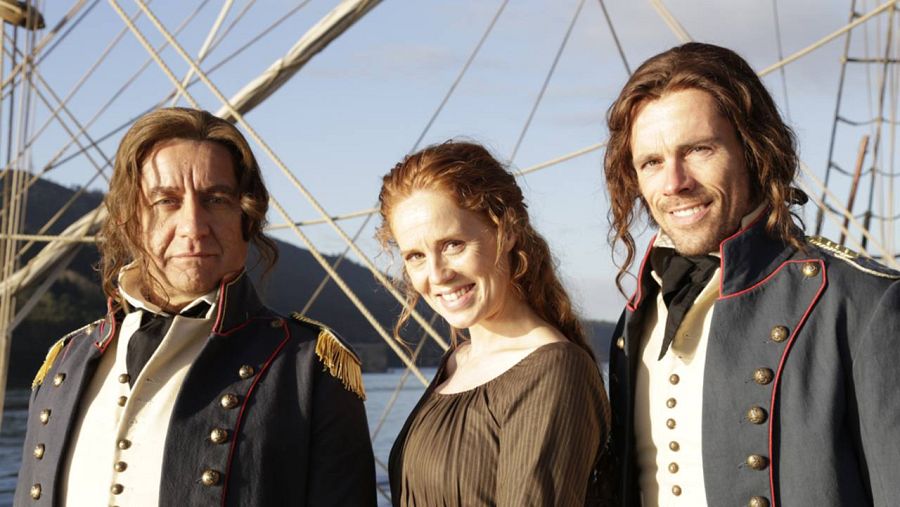 Los tres protagonistas de '22 ángeles'