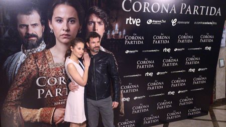 Rodolfo Sancho e Irene Escolar, en la presentación