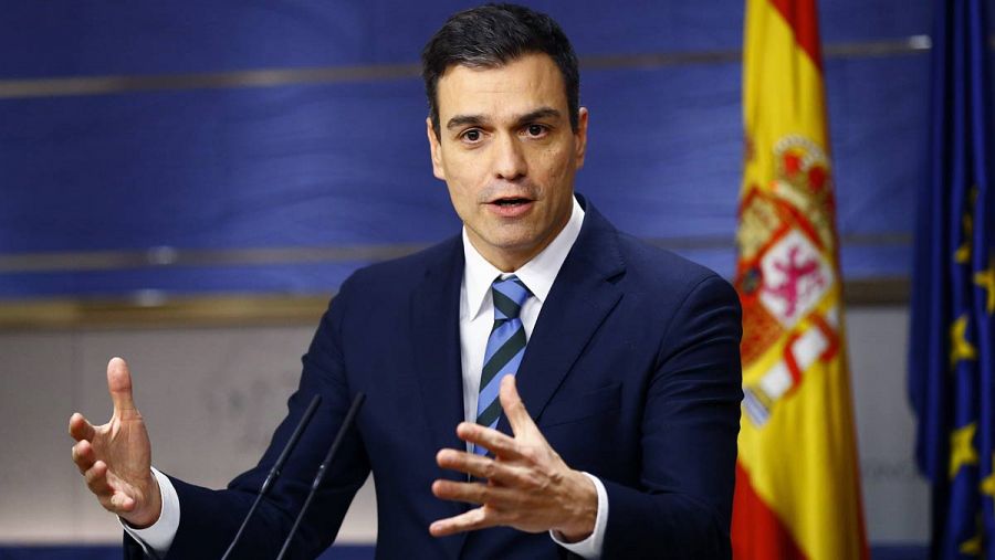 Pedro Sánchez sigue con su ronda de negociaciones para la investidura.