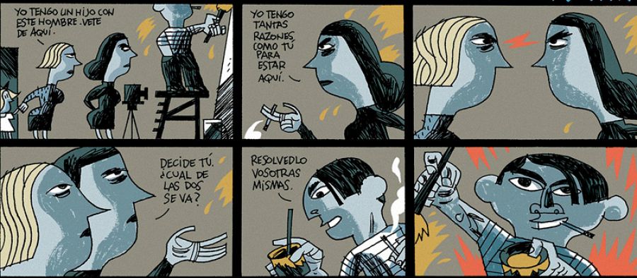 '3 páginas sobre el Guernica'. Javier Olivares y Santiago García. Semana Negra (2006)