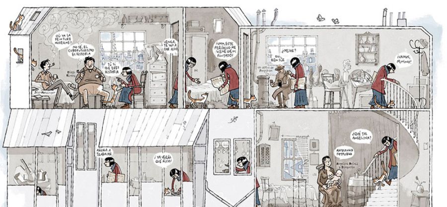 Colección Telefónica: 'Composición Cubista'. Juan Berrio, 2016.