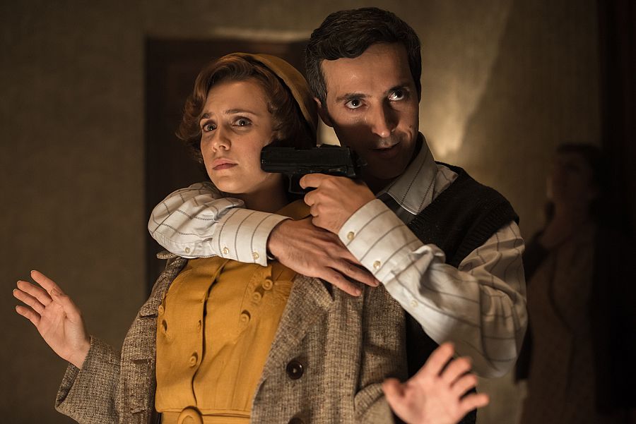 Aura Garrido y Andrés Gertrudix