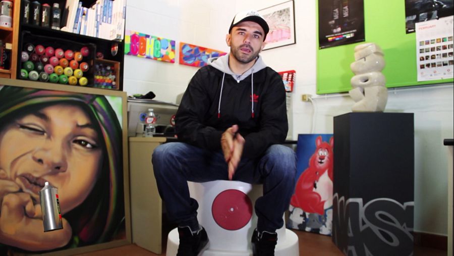 Sake, escritor de graffiti de Torrejón, vieja escuela y un referente a nivel nacional