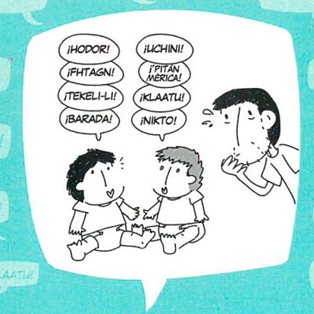 Las primeras palabras de los mellizos