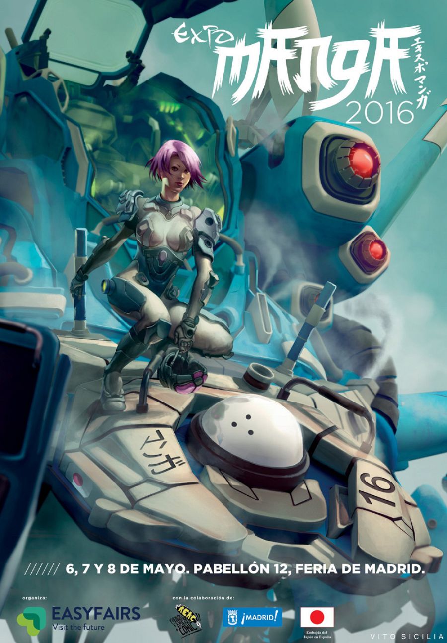 Cartel de Expomanga 2016, de Vito Sicilia