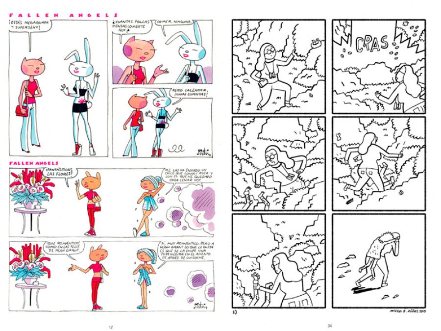 Páginas de Miguel Ángel Martín y Miguel B. Nuñez