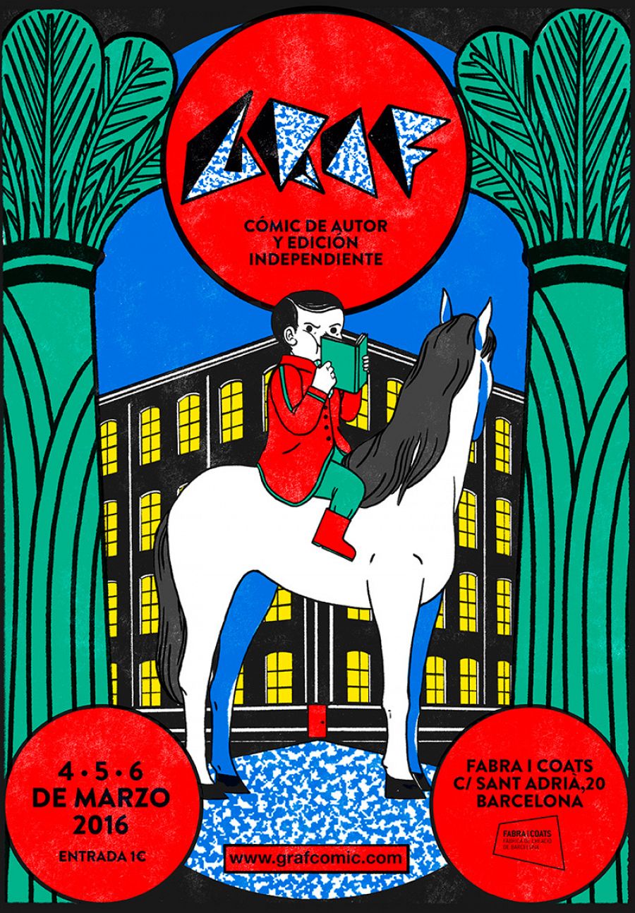 Cartel de la séptima edición de GRAF, de Cristina Daura