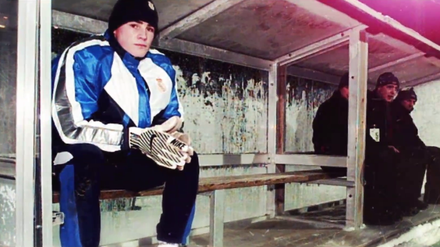 El día de su debut en San Mamés