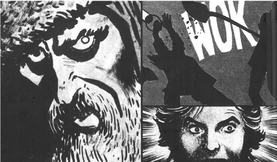 Montaje de viñetas de Alex Toth