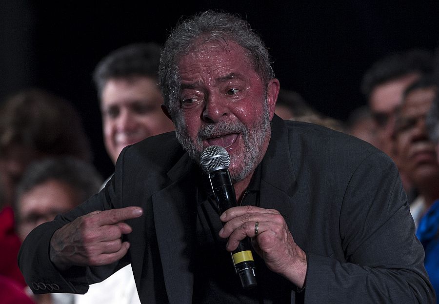 Lula da Silva, en la celebración de los 35 años del Partido de los Trabajadores