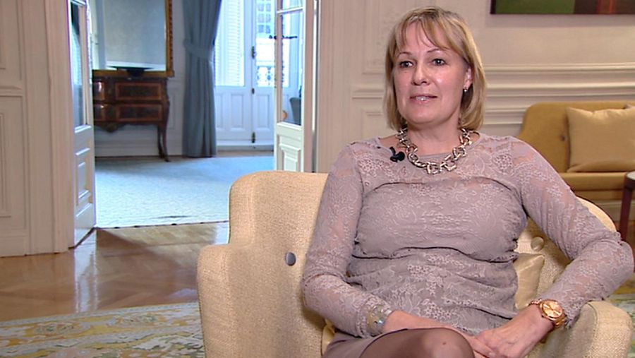 La embajadora de Suecia en España, Cecilia Julin