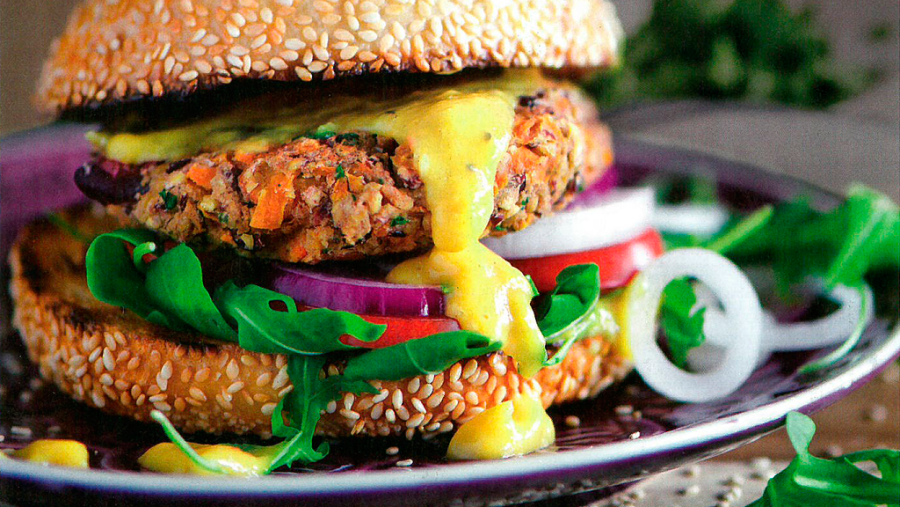 Hamburguesa vegetariana