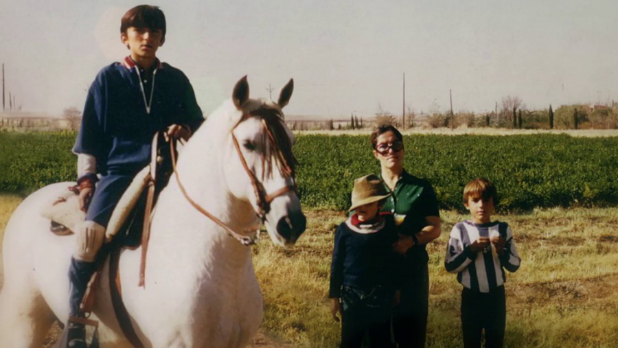 Montando a caballo