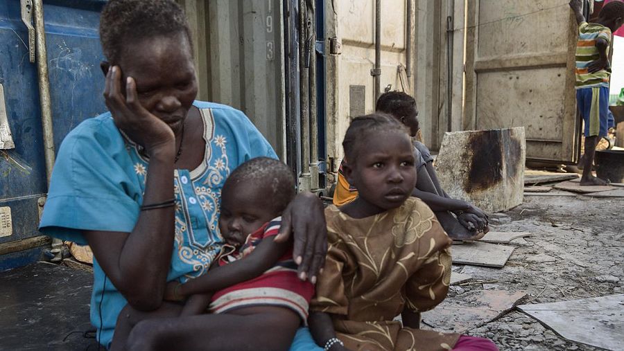 Lucia Daniel, superviviente de la guerra en Sudán del Sur (MSF)