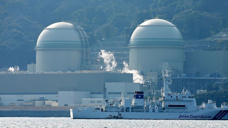 Imagen de archivo (26 de febrero de 2016) de la central de Takahama, en el oeste de Japón. AFP / JIJI PRESS
